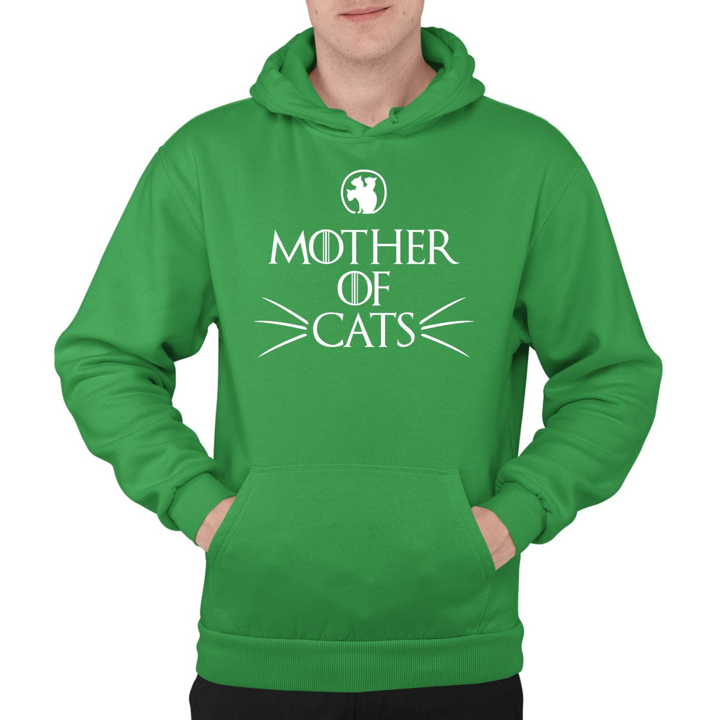 Mother Of Cats Mens Pullover Hoodie