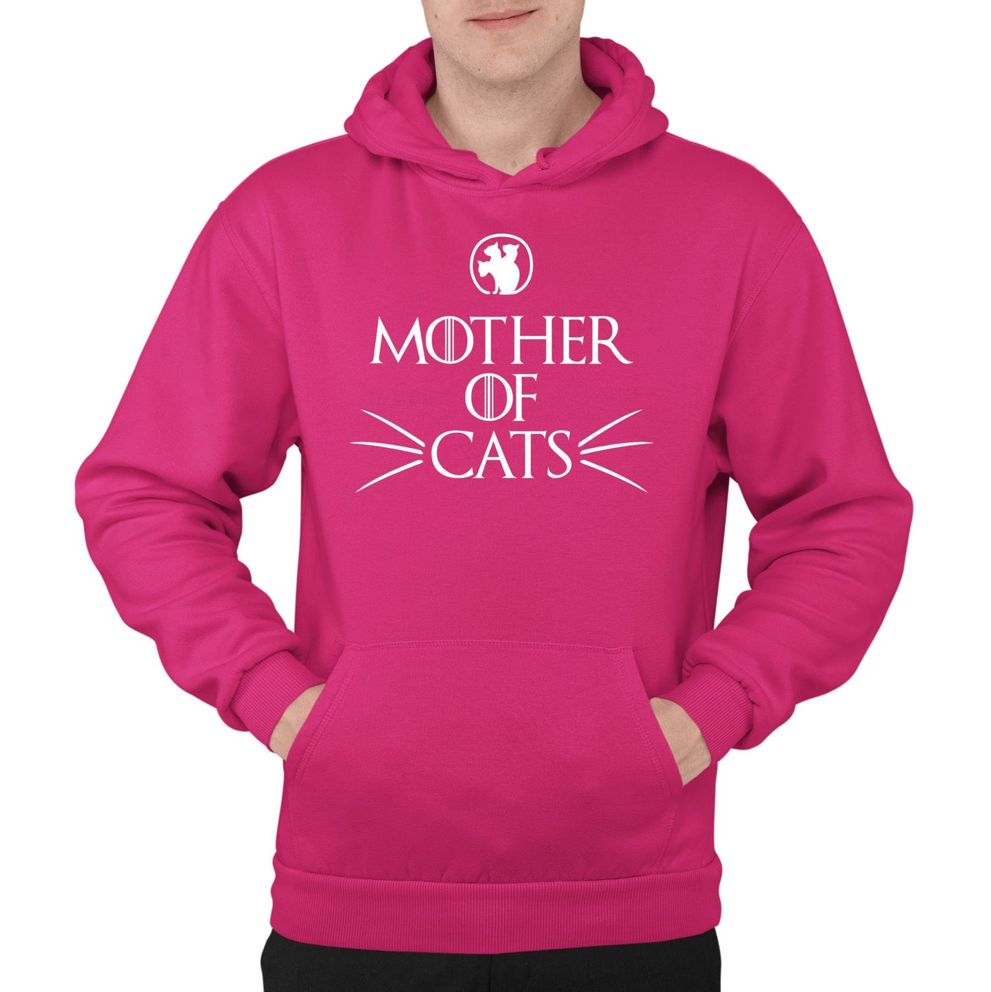 Mother Of Cats Mens Pullover Hoodie