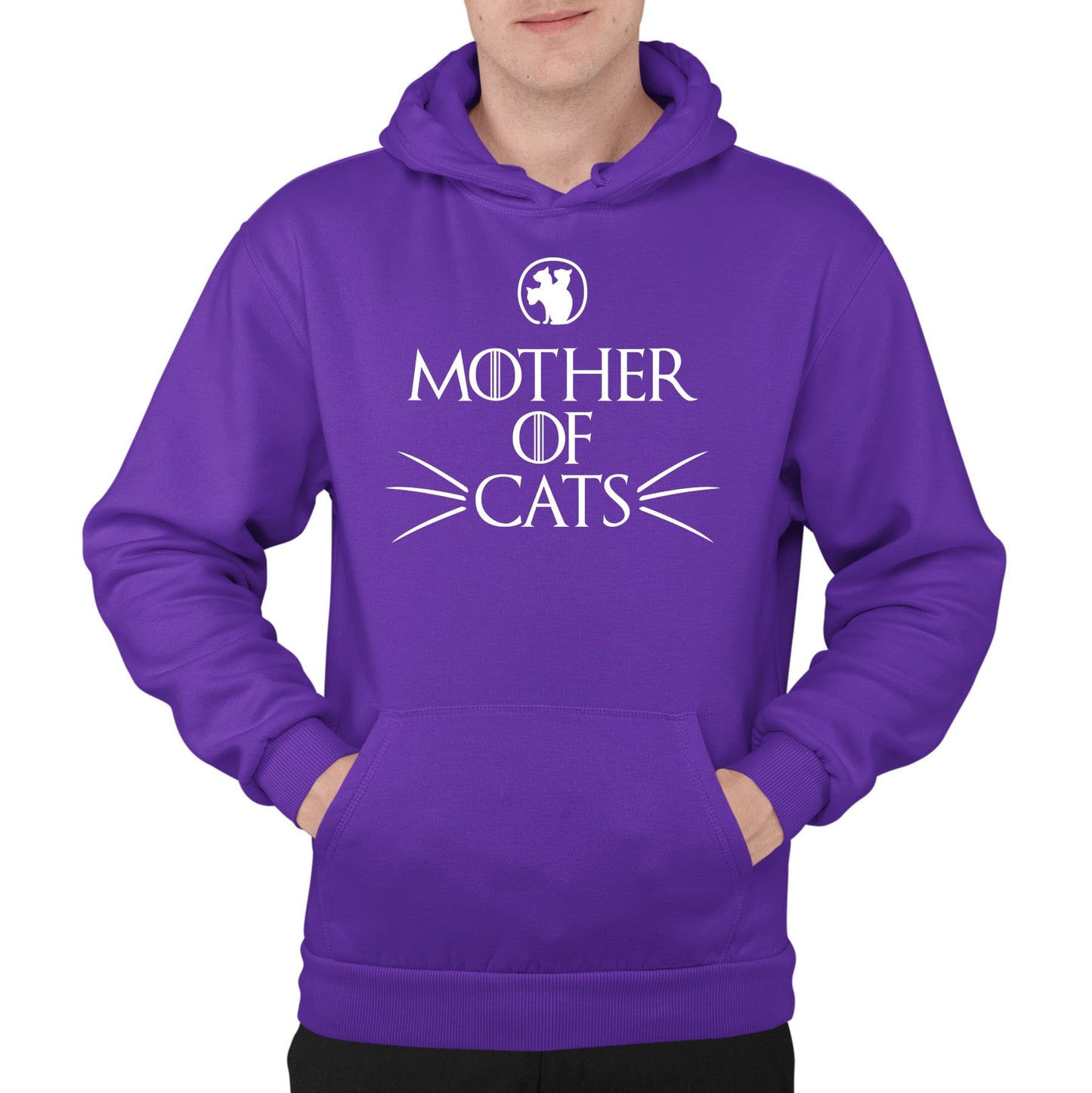 Mother Of Cats Mens Pullover Hoodie