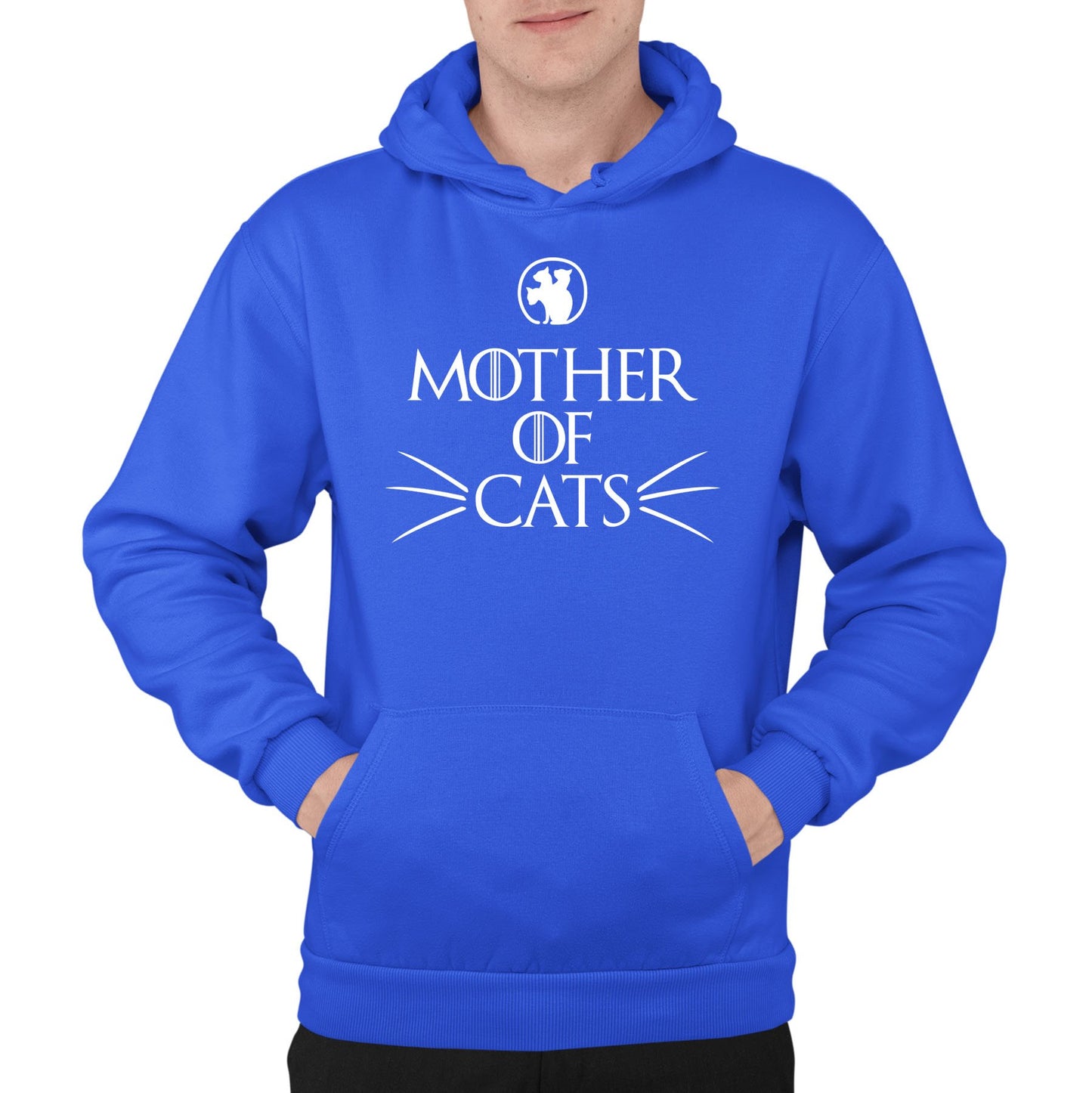 Mother Of Cats Mens Pullover Hoodie