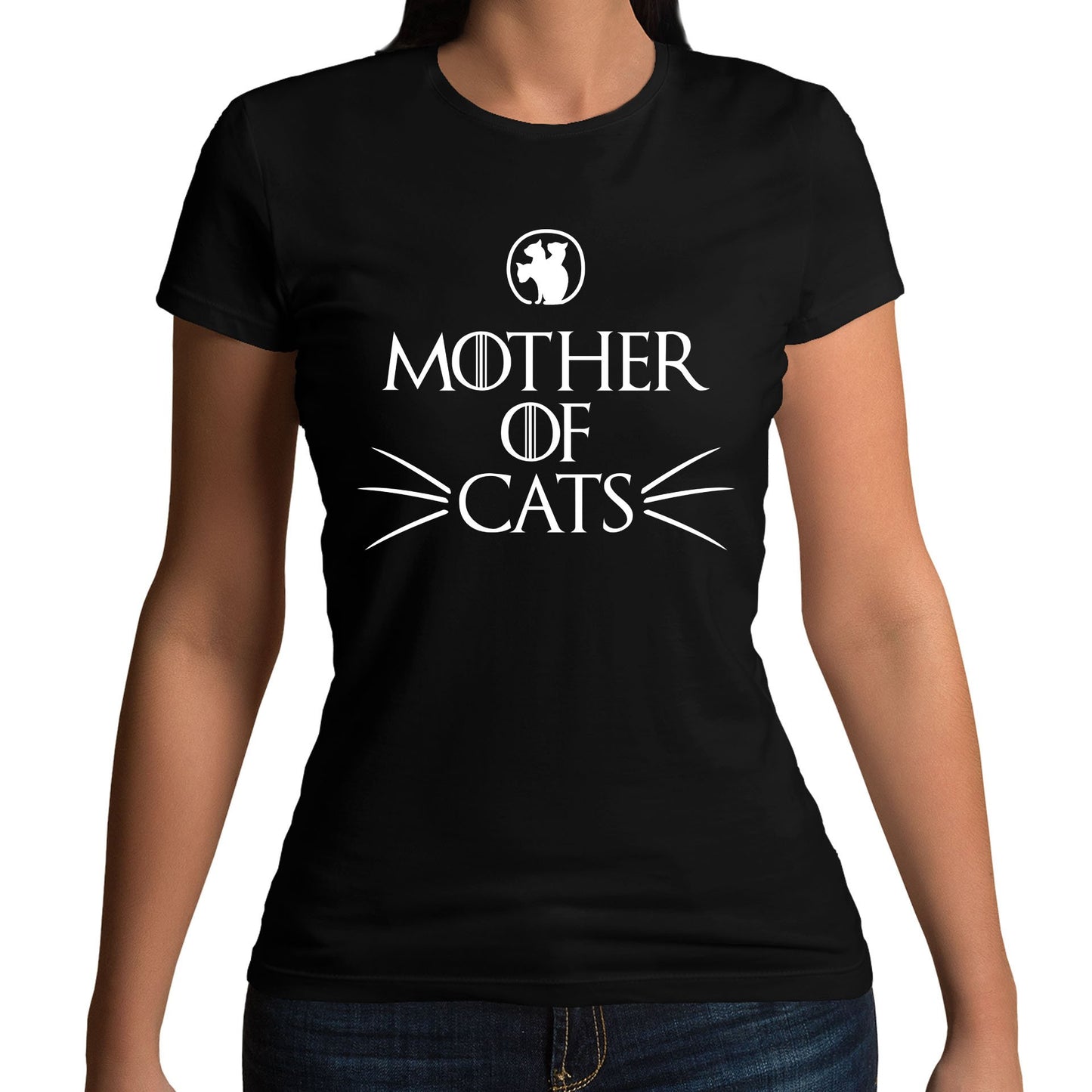 Mother Of Cats Womens T-shirt