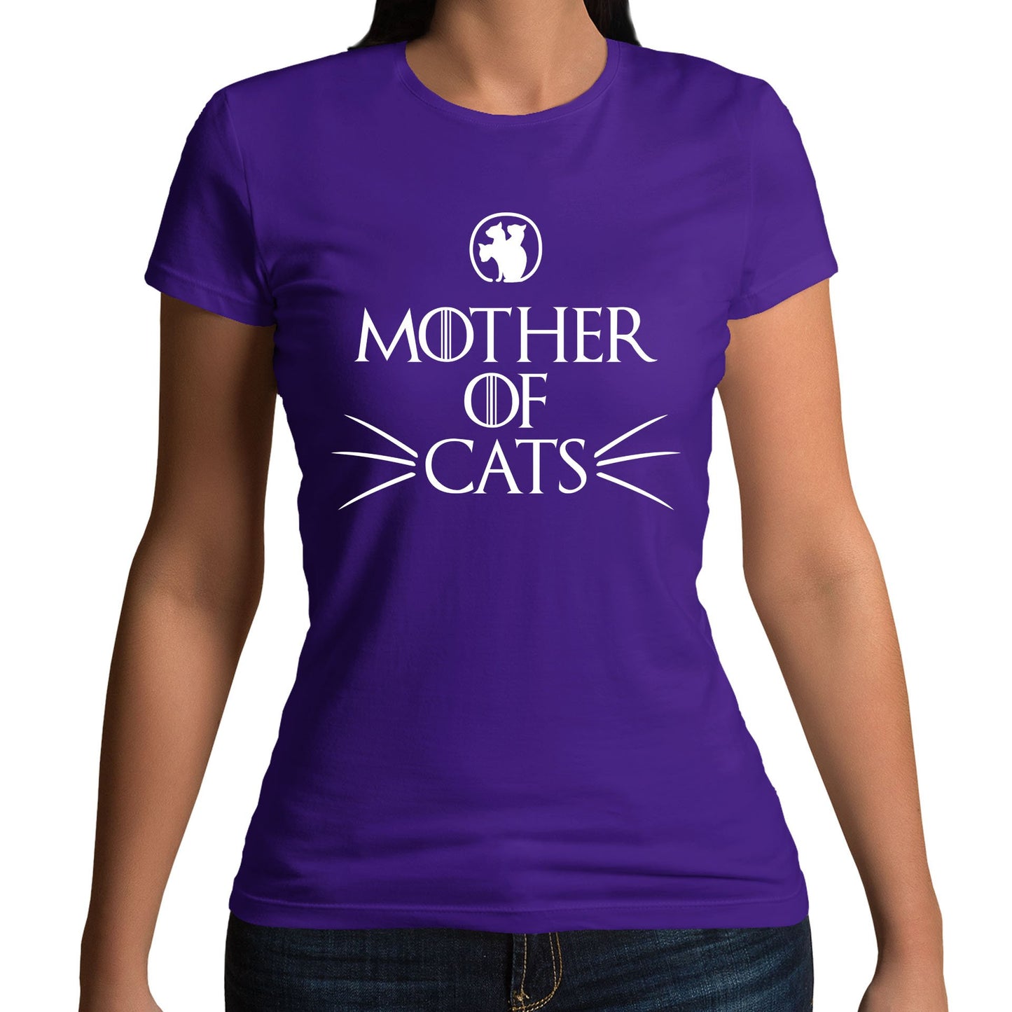 Mother Of Cats Womens T-shirt