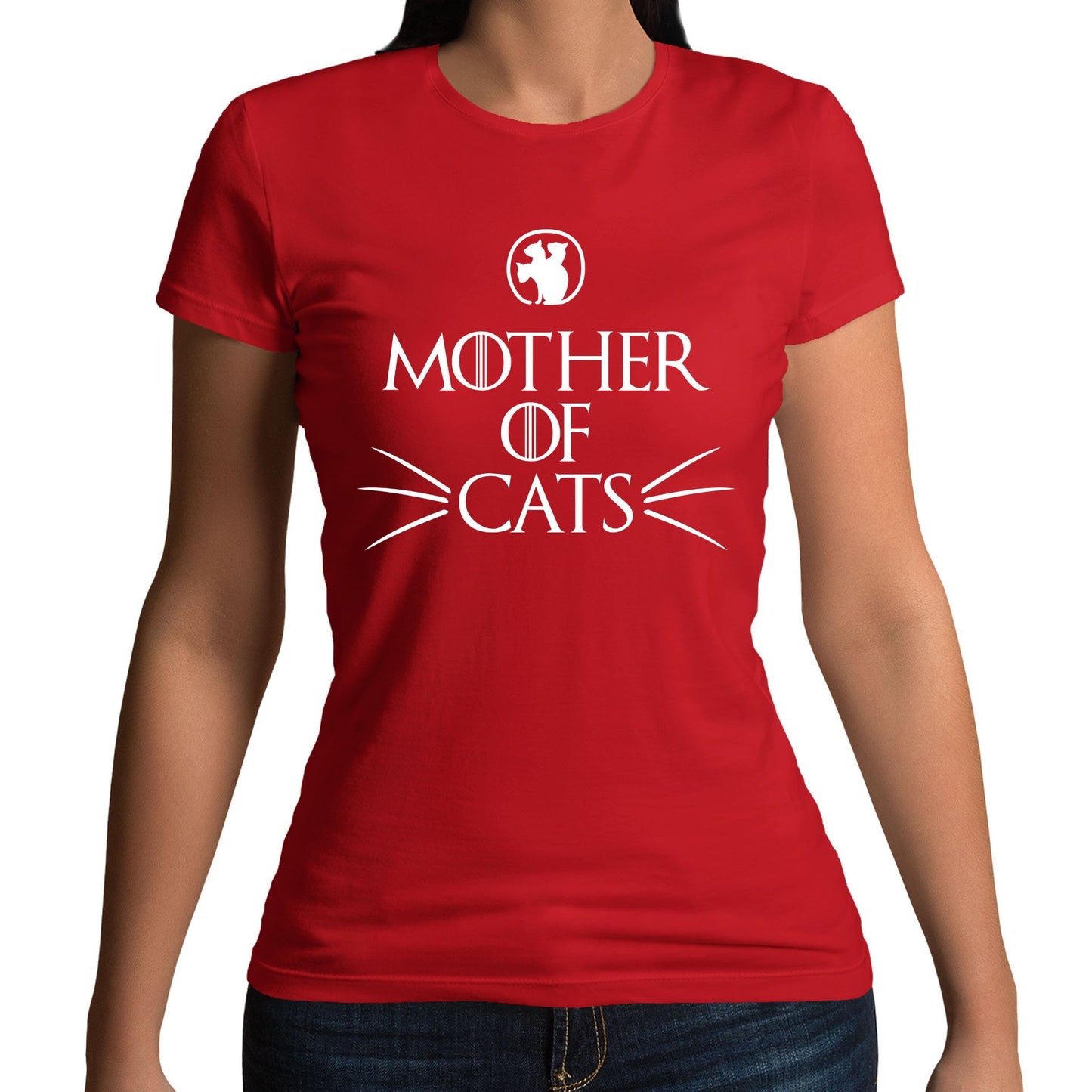 Mother Of Cats Womens T-shirt