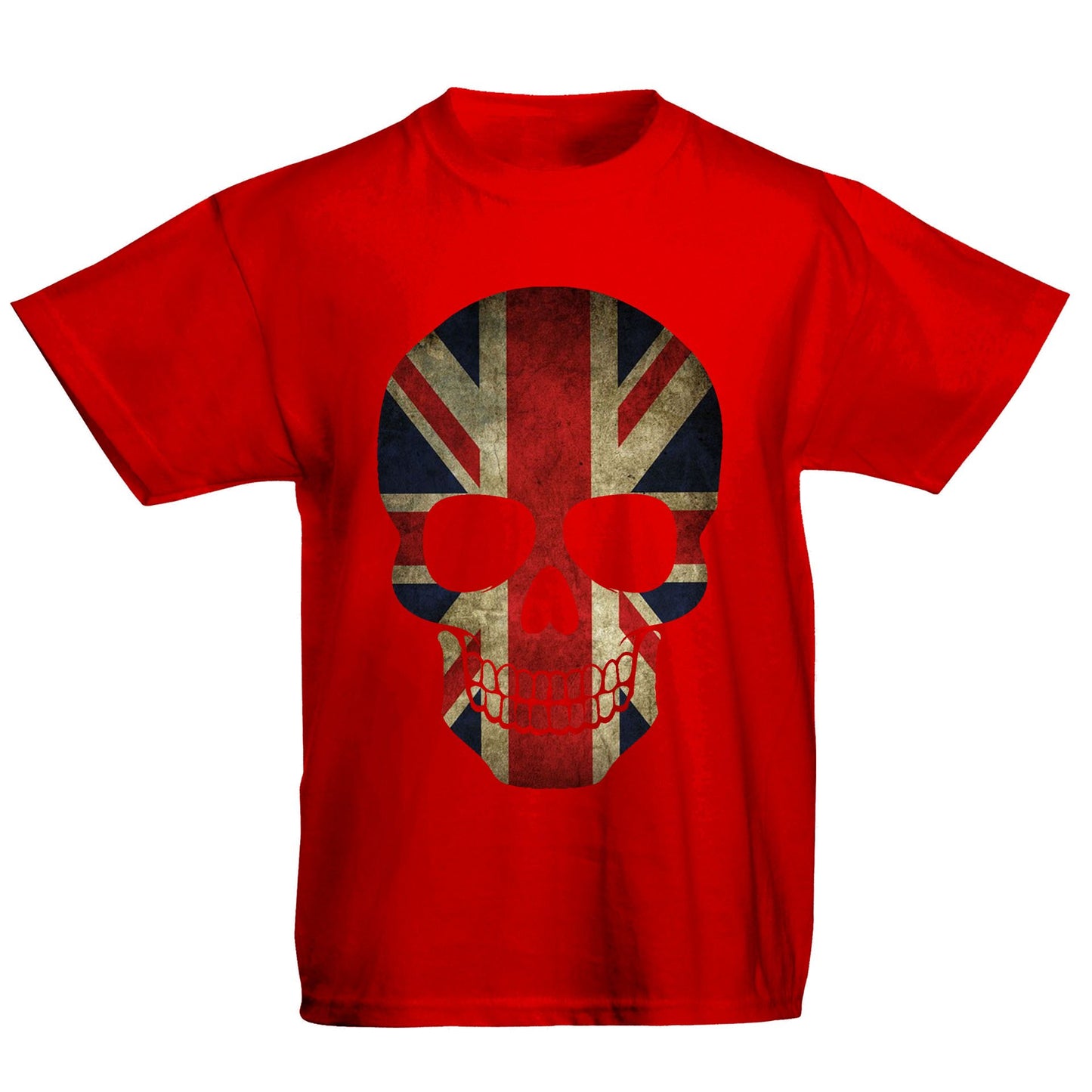 Union Jack Skull Kids T-shirt