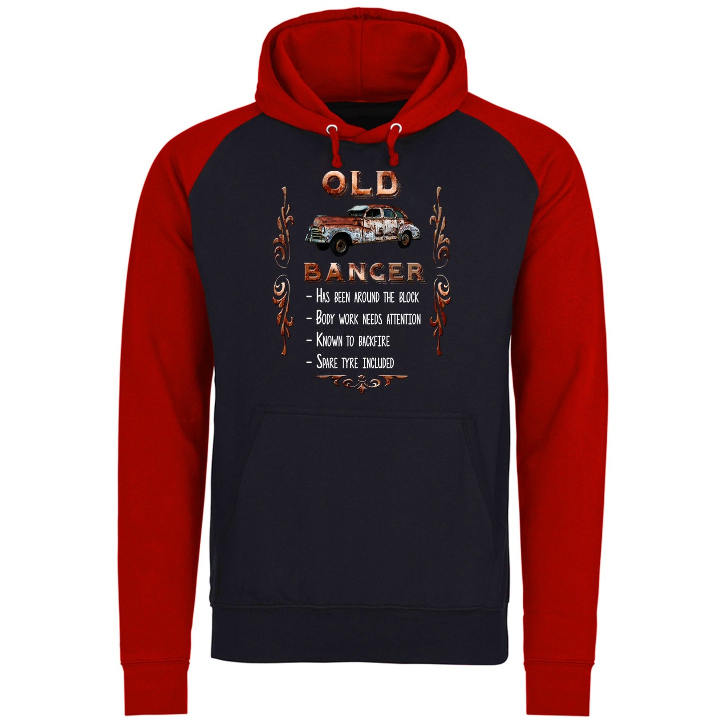 Old Banger Baseball Hoodie