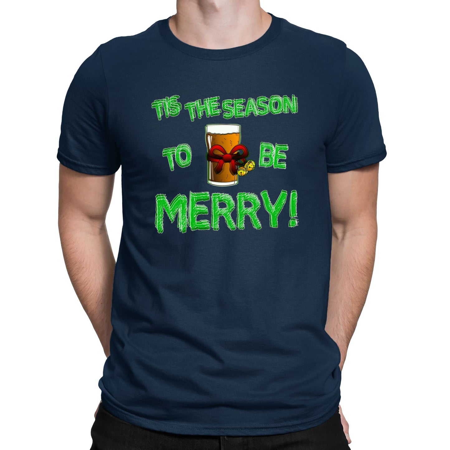 Tis The Season Funny Christmas Mens T-shirt