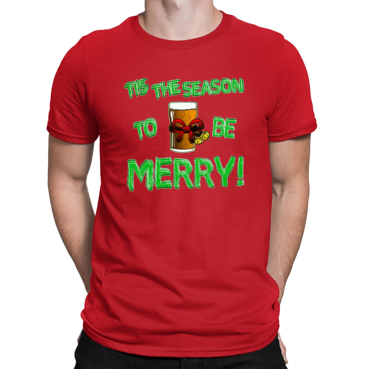 Tis The Season Funny Christmas Mens T-shirt