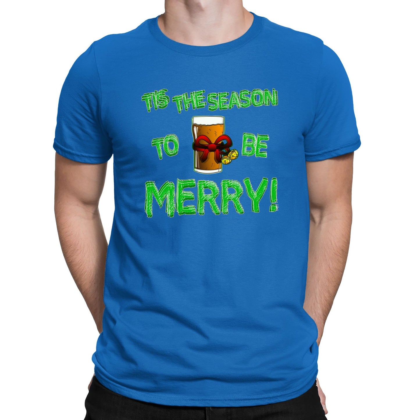 Tis The Season Funny Christmas Mens T-shirt