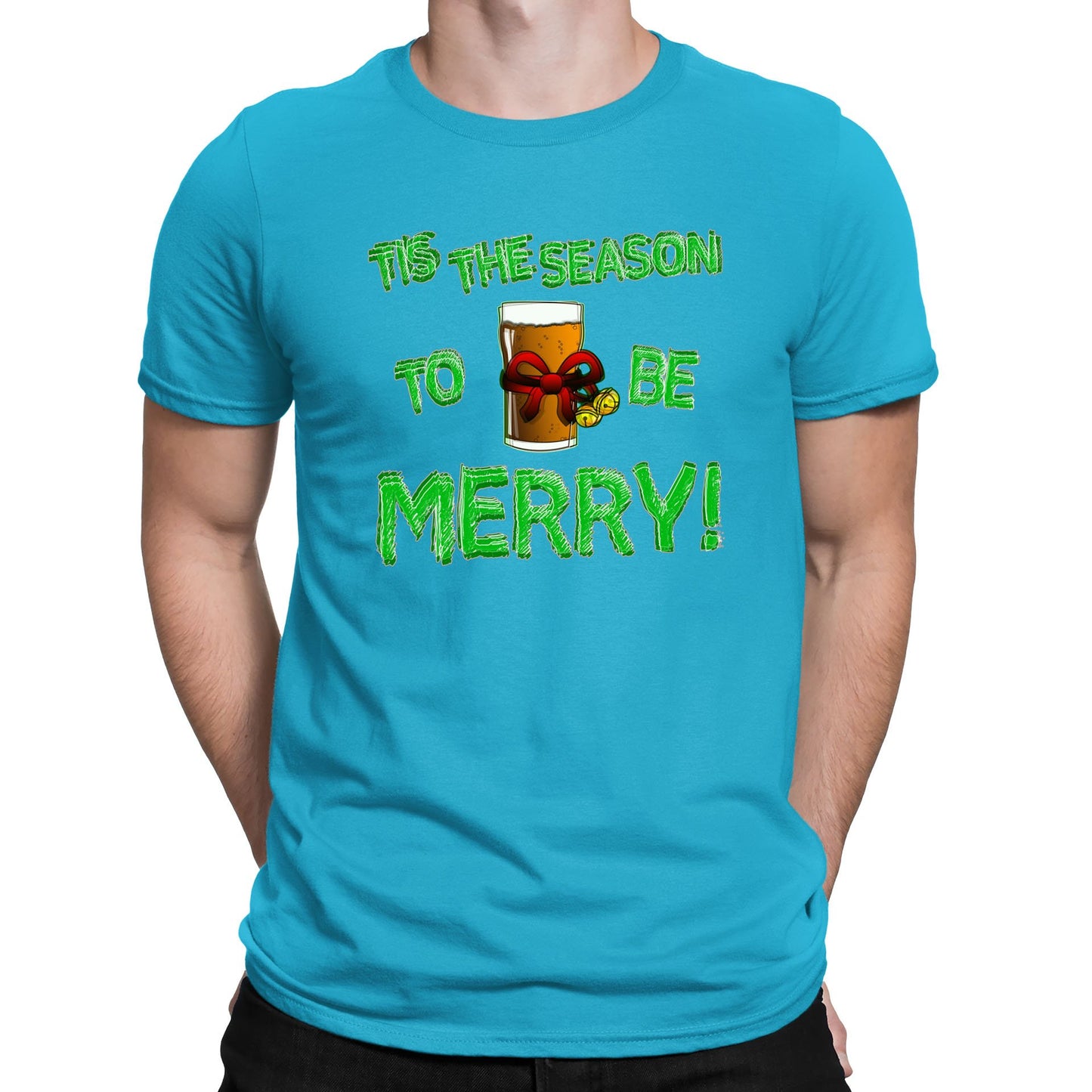 Tis The Season Funny Christmas Mens T-shirt