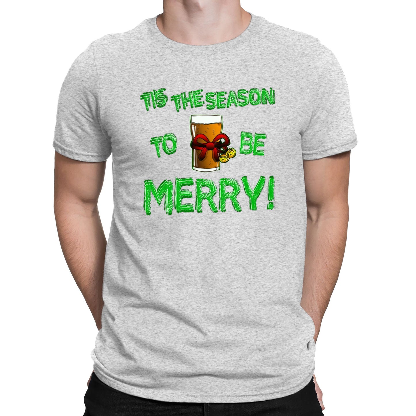 Tis The Season Funny Christmas Mens T-shirt