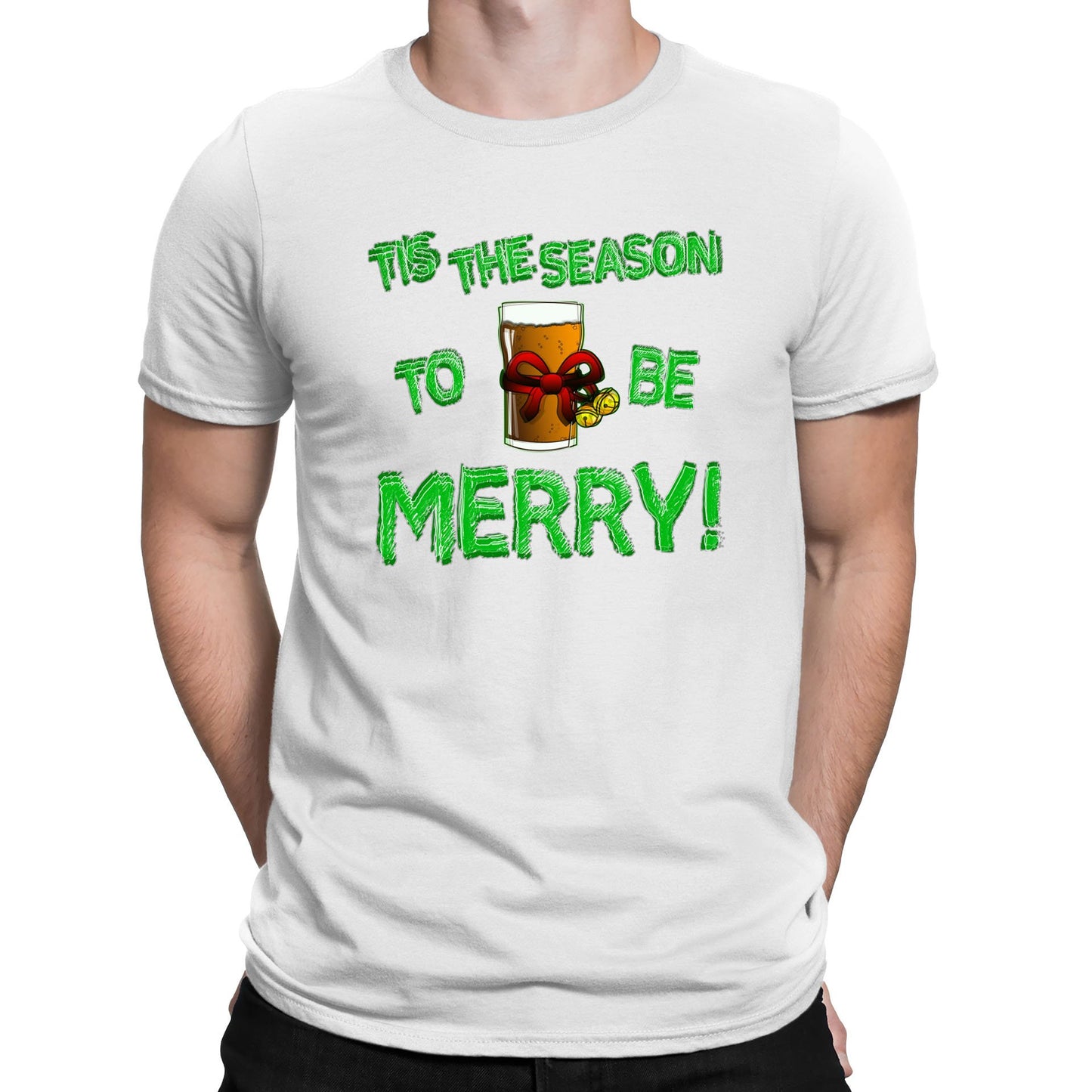 Tis The Season Funny Christmas Mens T-shirt