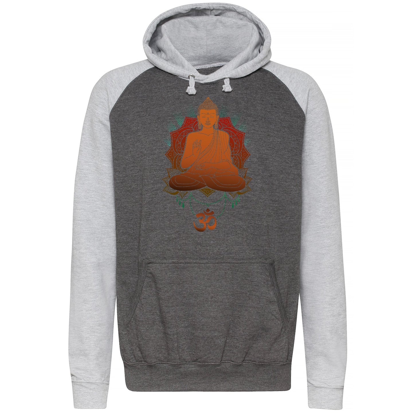 Buddha Om Baseball Hoodie