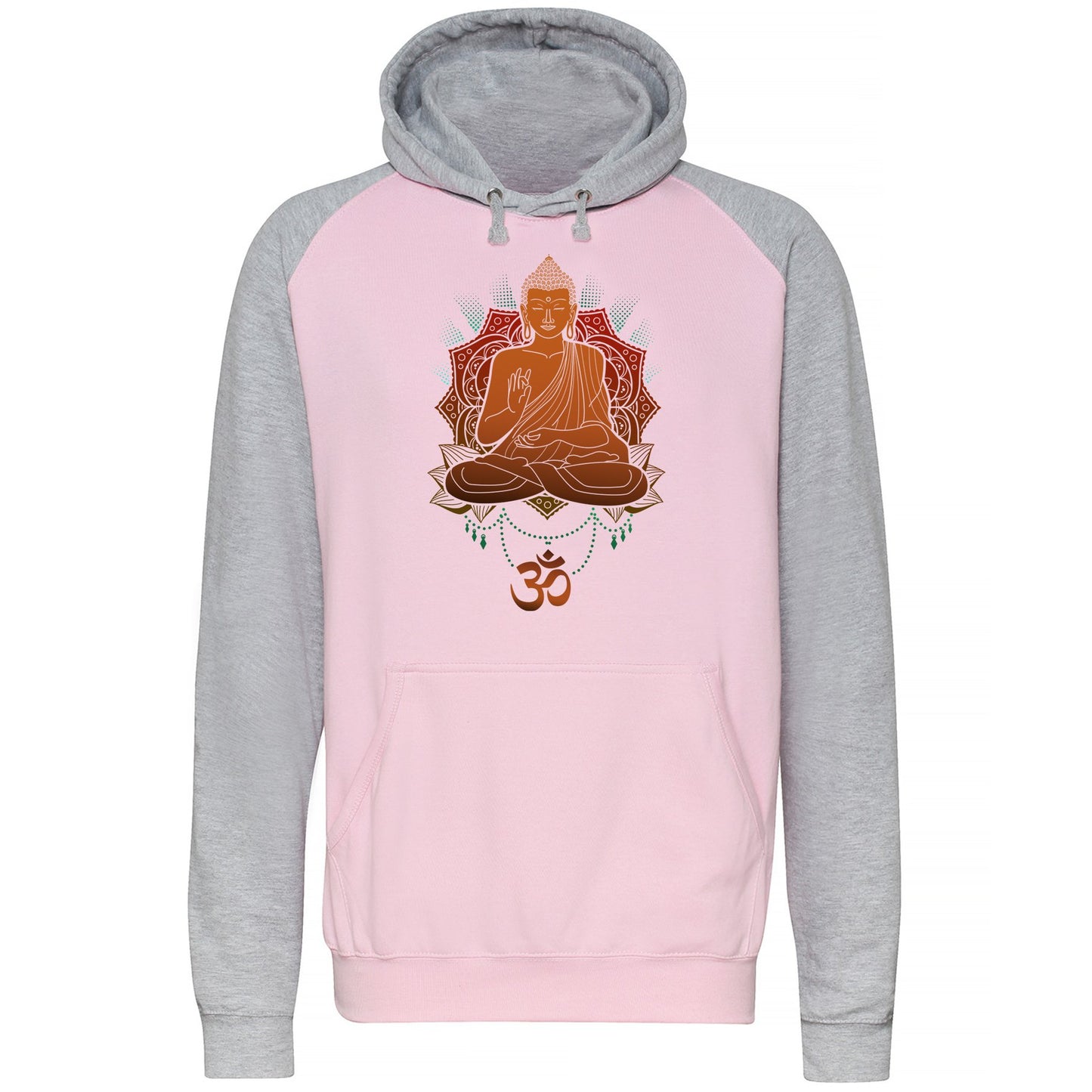 Buddha Om Baseball Hoodie