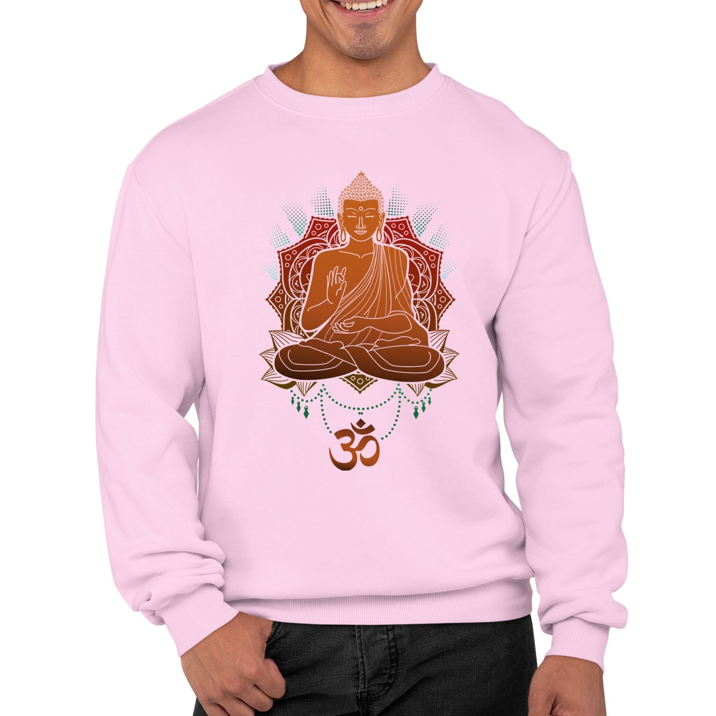 Buddha Om Mens Sweatshirt