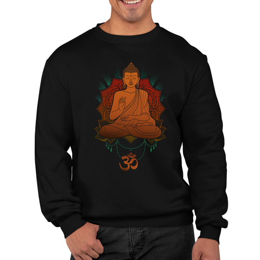 Buddha Om Mens Sweatshirt