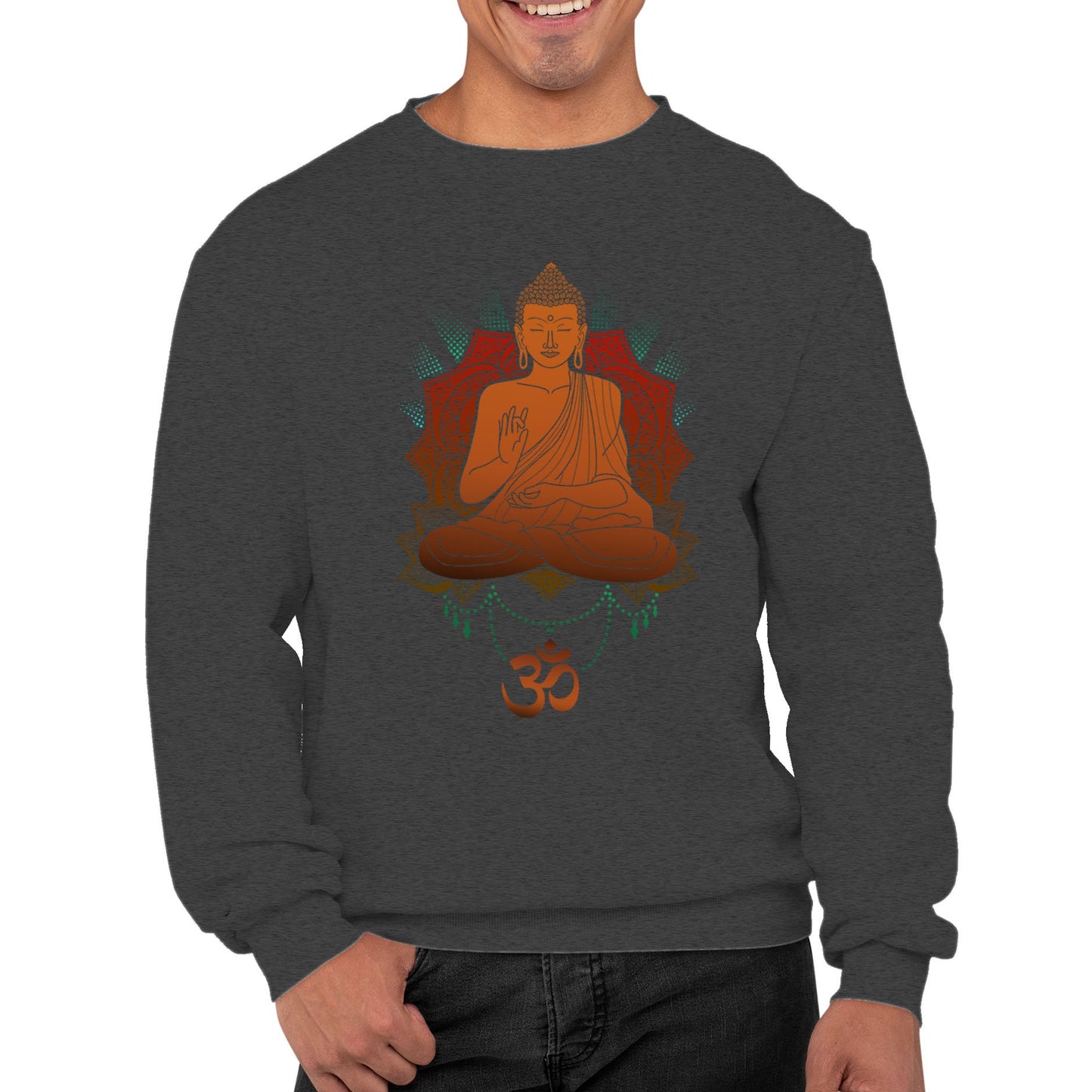 Buddha Om Mens Sweatshirt