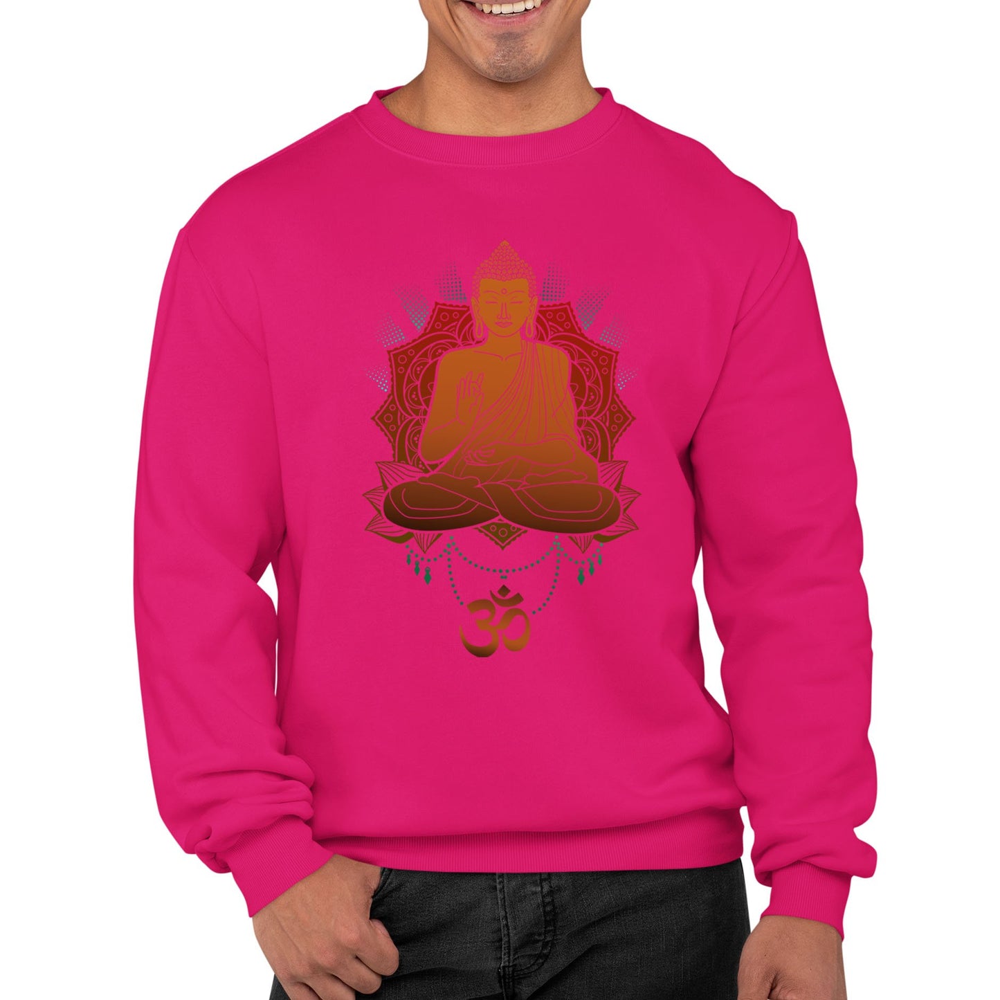 Buddha Om Mens Sweatshirt