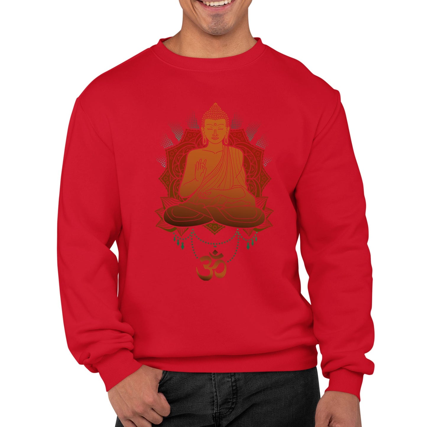 Buddha Om Mens Sweatshirt