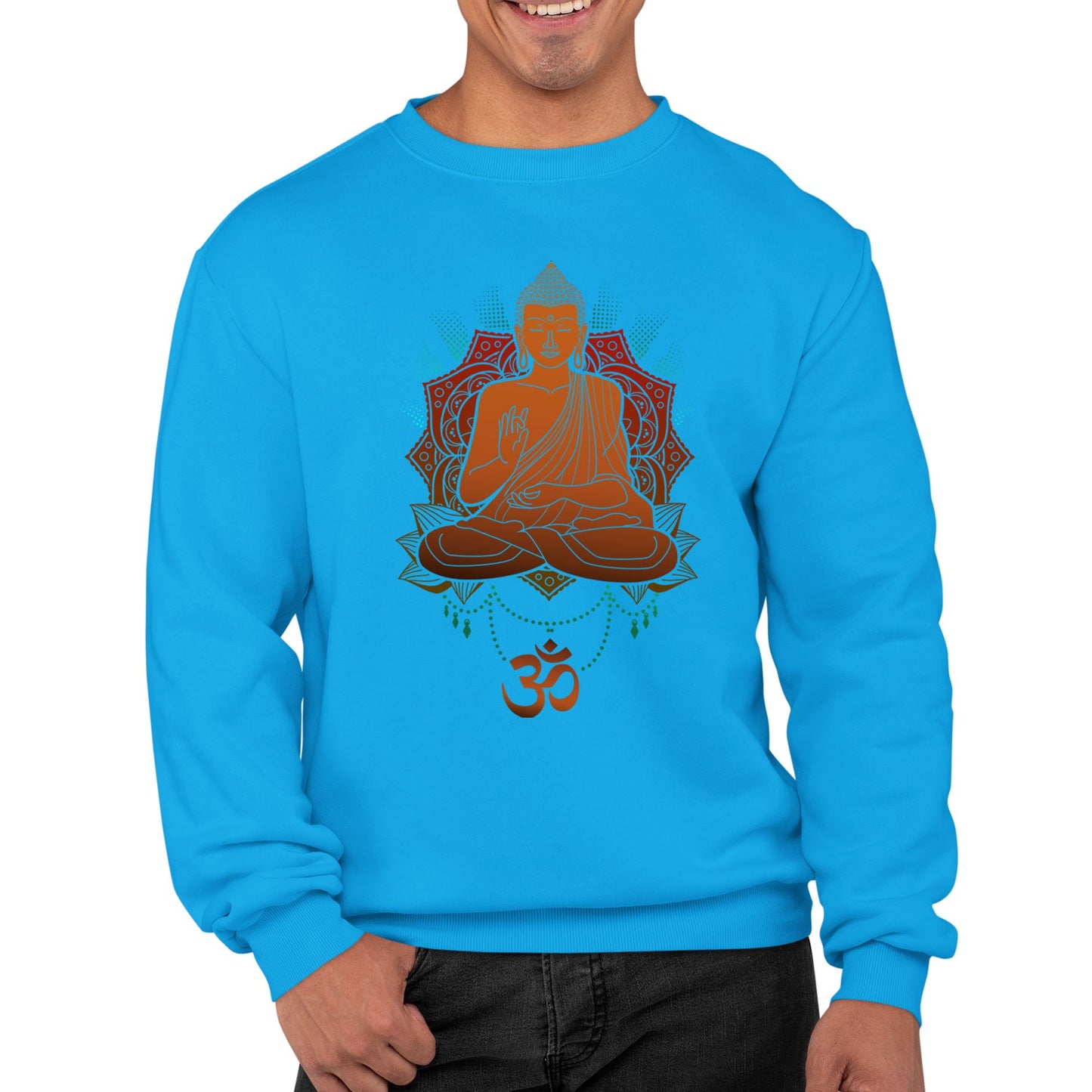 Buddha Om Mens Sweatshirt