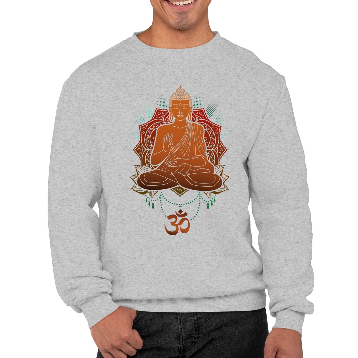 Buddha Om Mens Sweatshirt