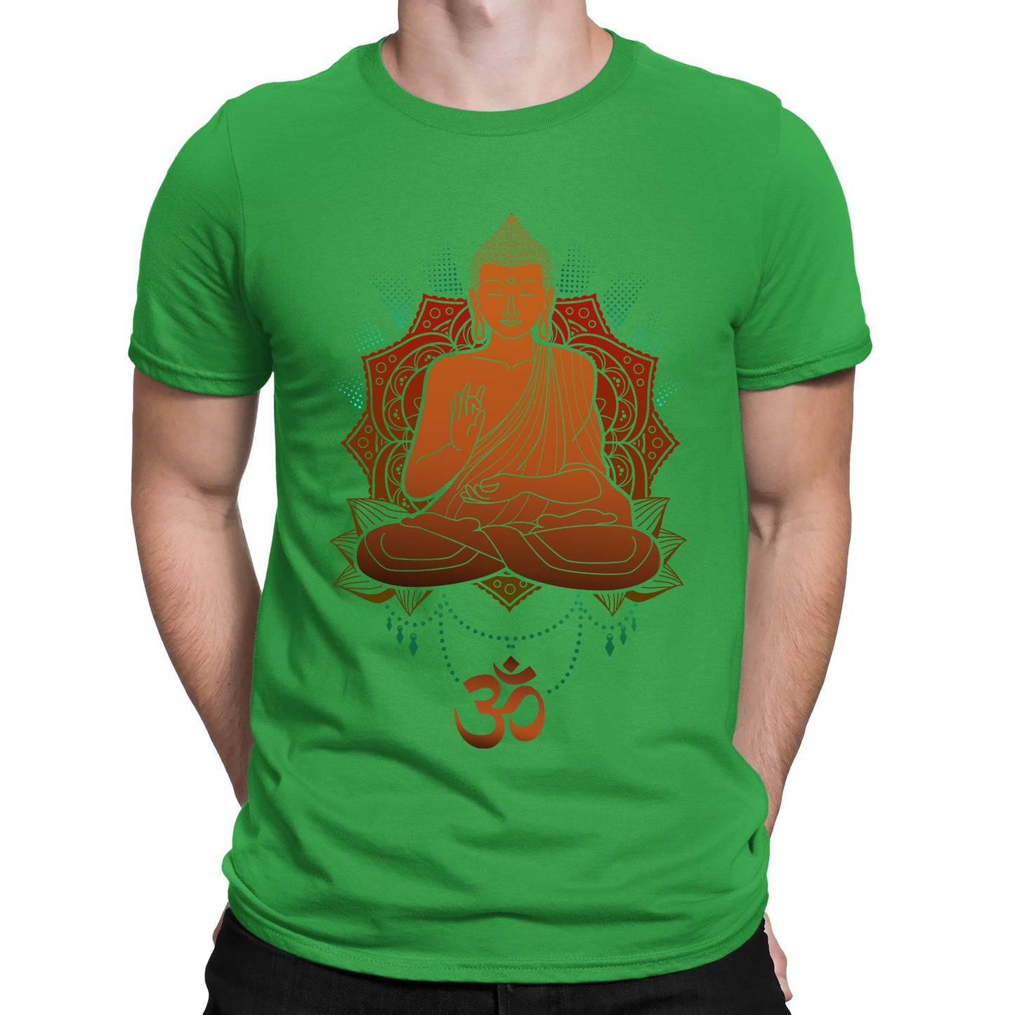 Buddha Om Mens T-shirt