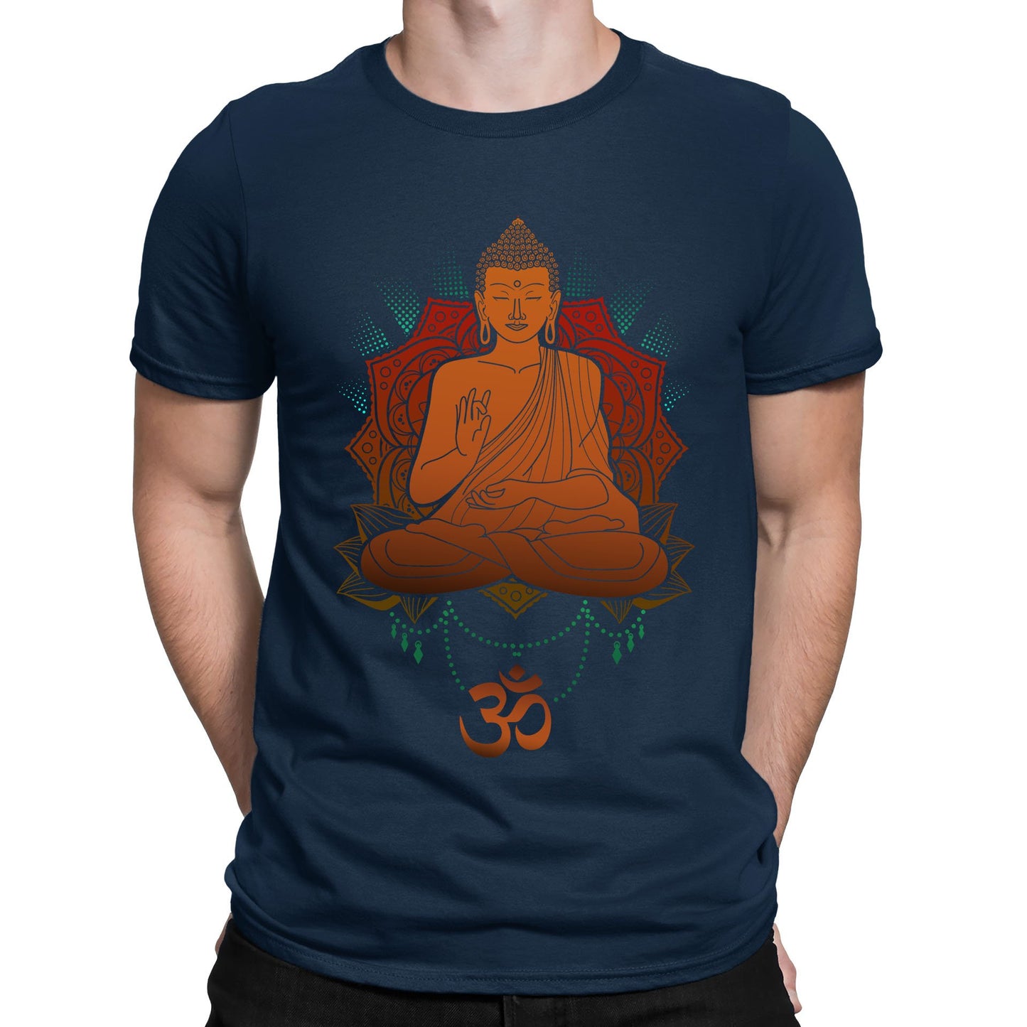 Buddha Om Mens T-shirt