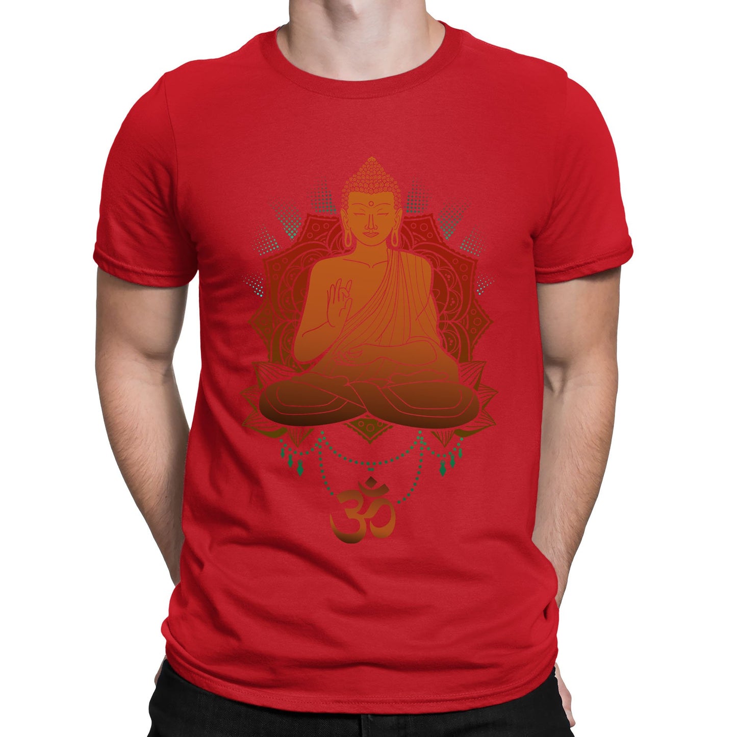 Buddha Om Mens T-shirt