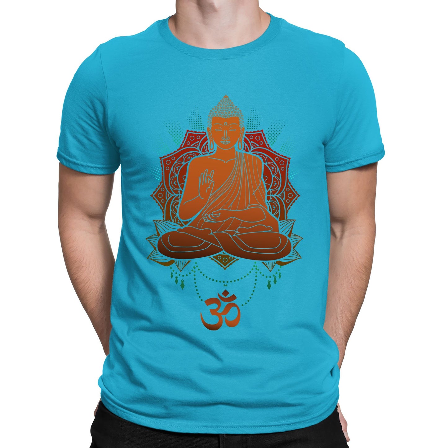 Buddha Om Mens T-shirt