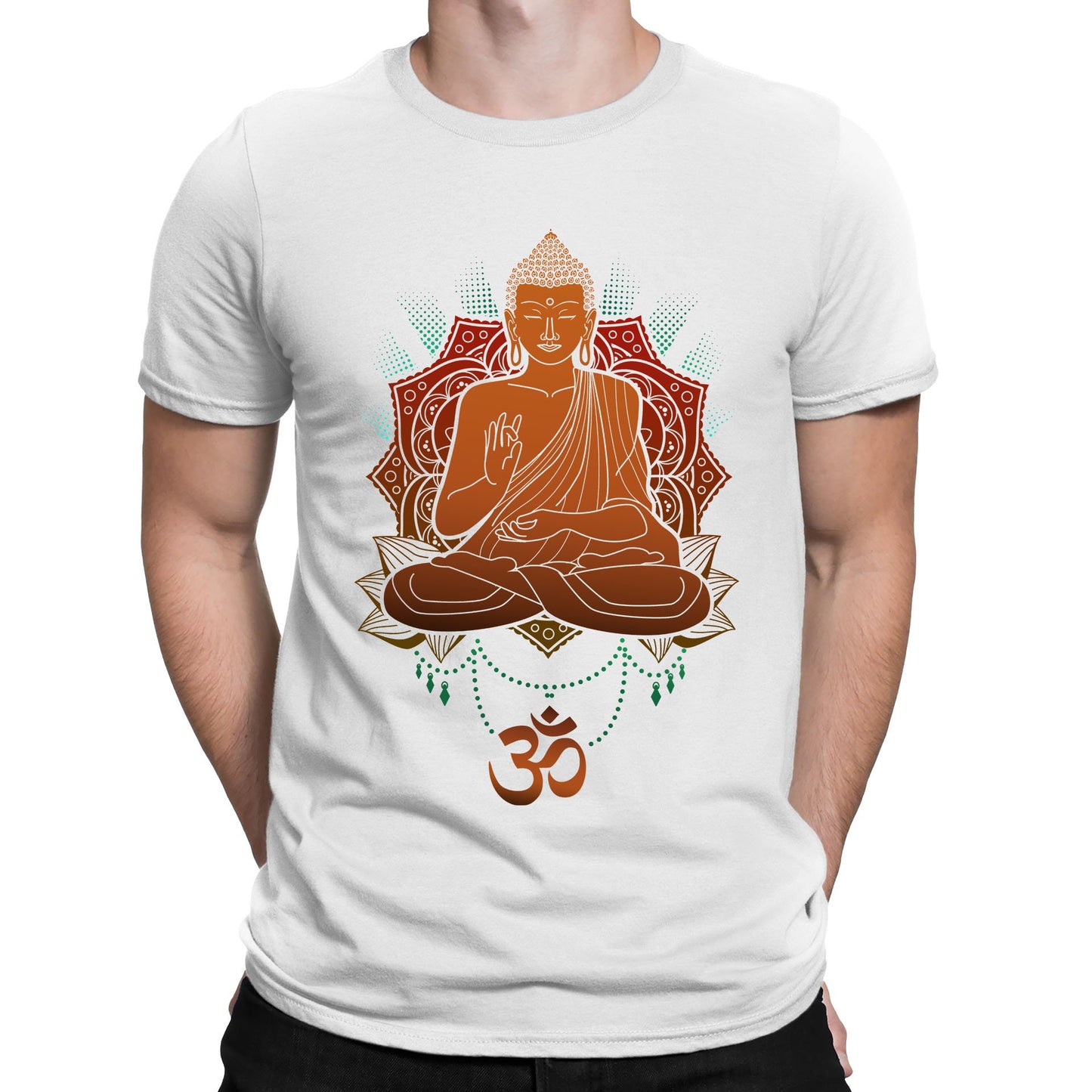 Buddha Om Mens T-shirt