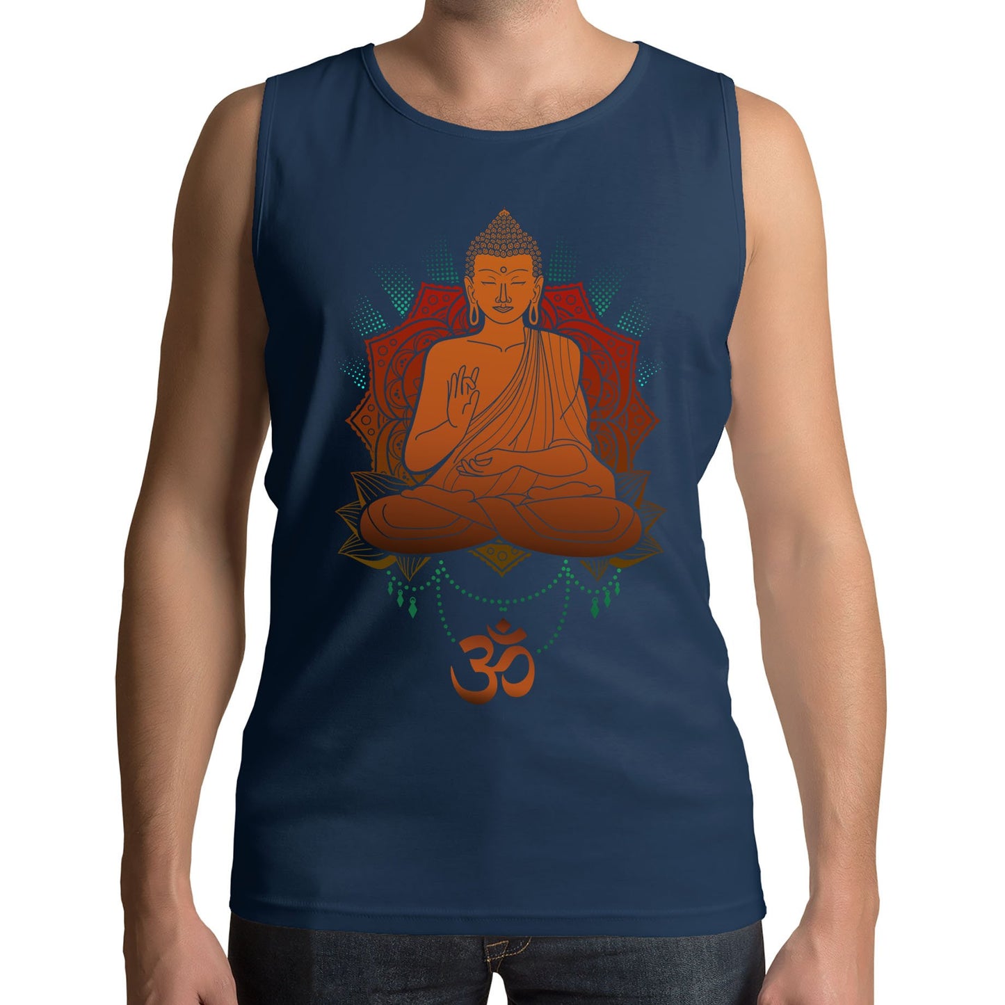 Buddha Om Mens Vest