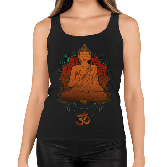 Buddha Om Womens Vest