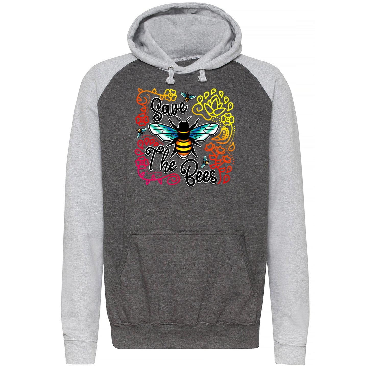 Save The Bees Baseball Hoodie