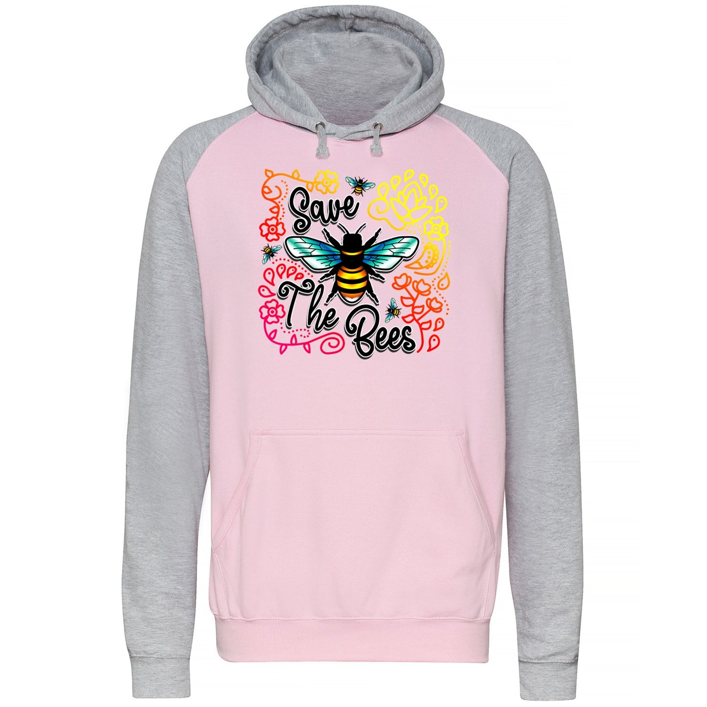 Save The Bees Baseball Hoodie