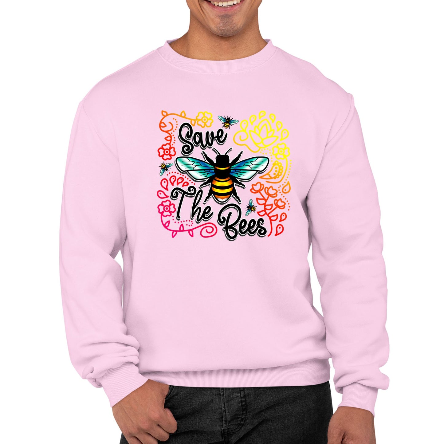 Save The Bees Mens Sweatshirt