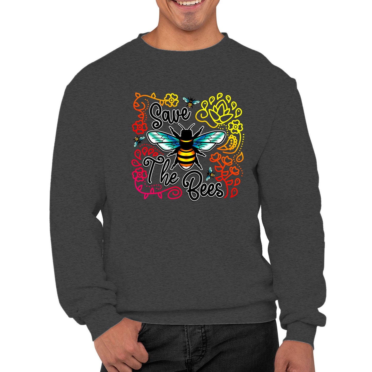 Save The Bees Mens Sweatshirt