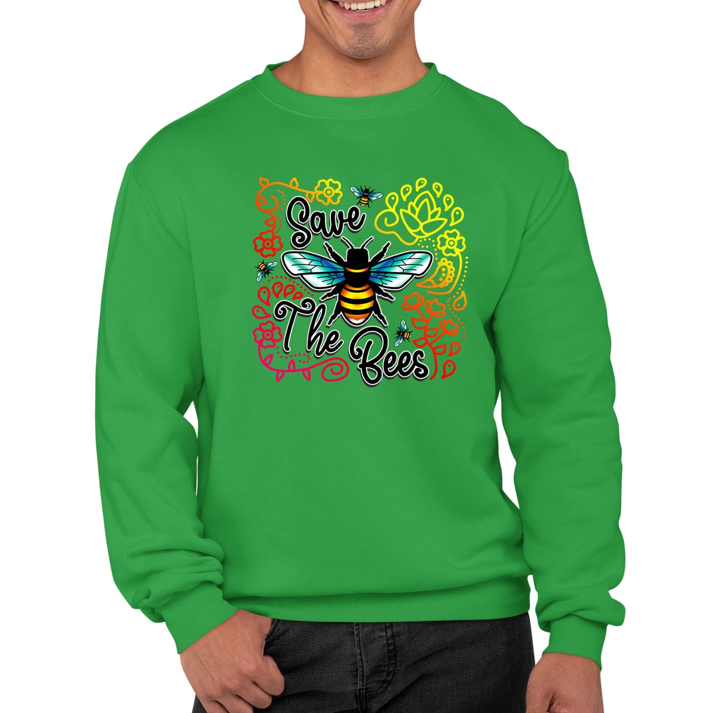 Save The Bees Mens Sweatshirt