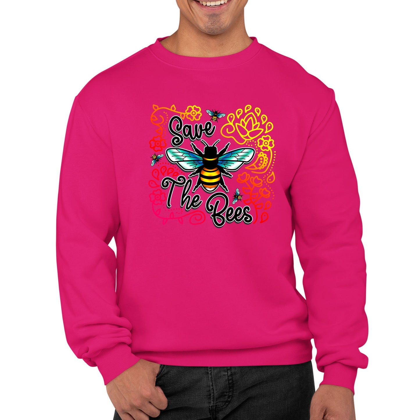 Save The Bees Mens Sweatshirt