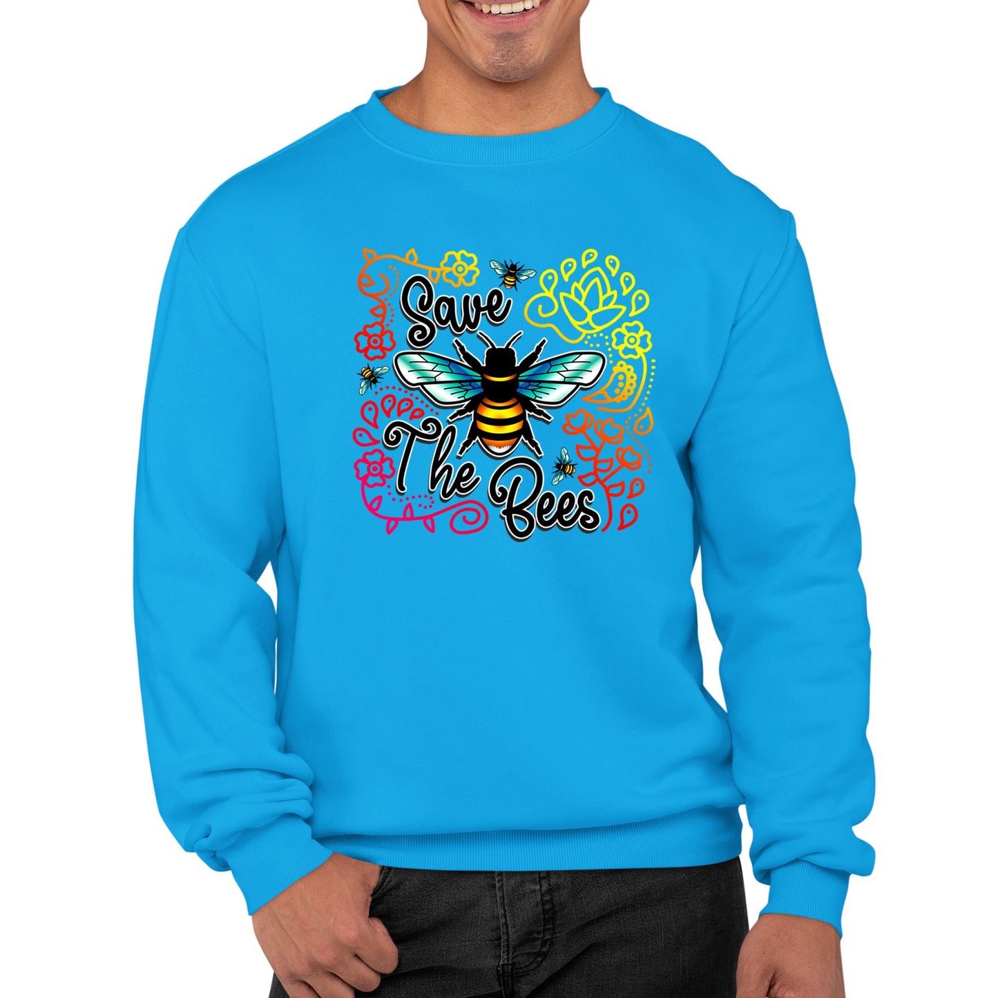 Save The Bees Mens Sweatshirt