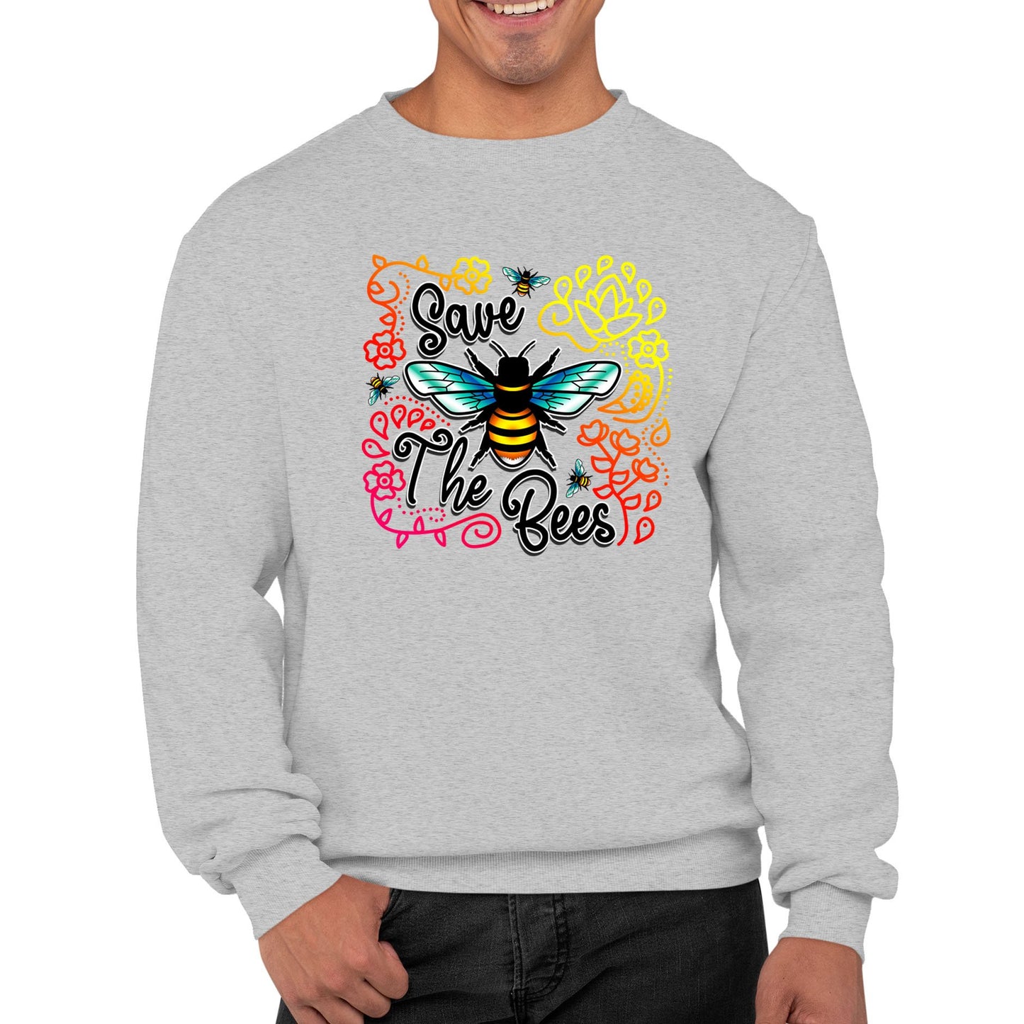 Save The Bees Mens Sweatshirt