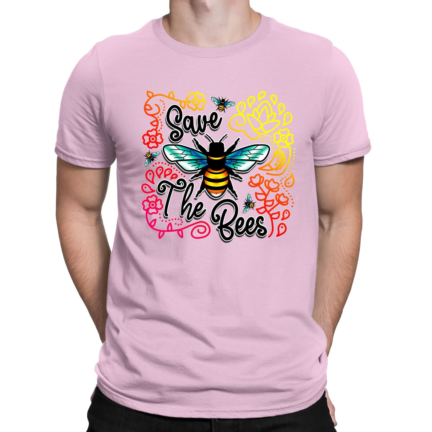 Save The Bees Mens T-shirt