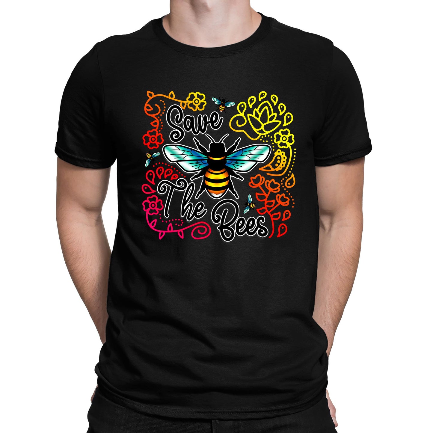 Save The Bees Mens T-shirt