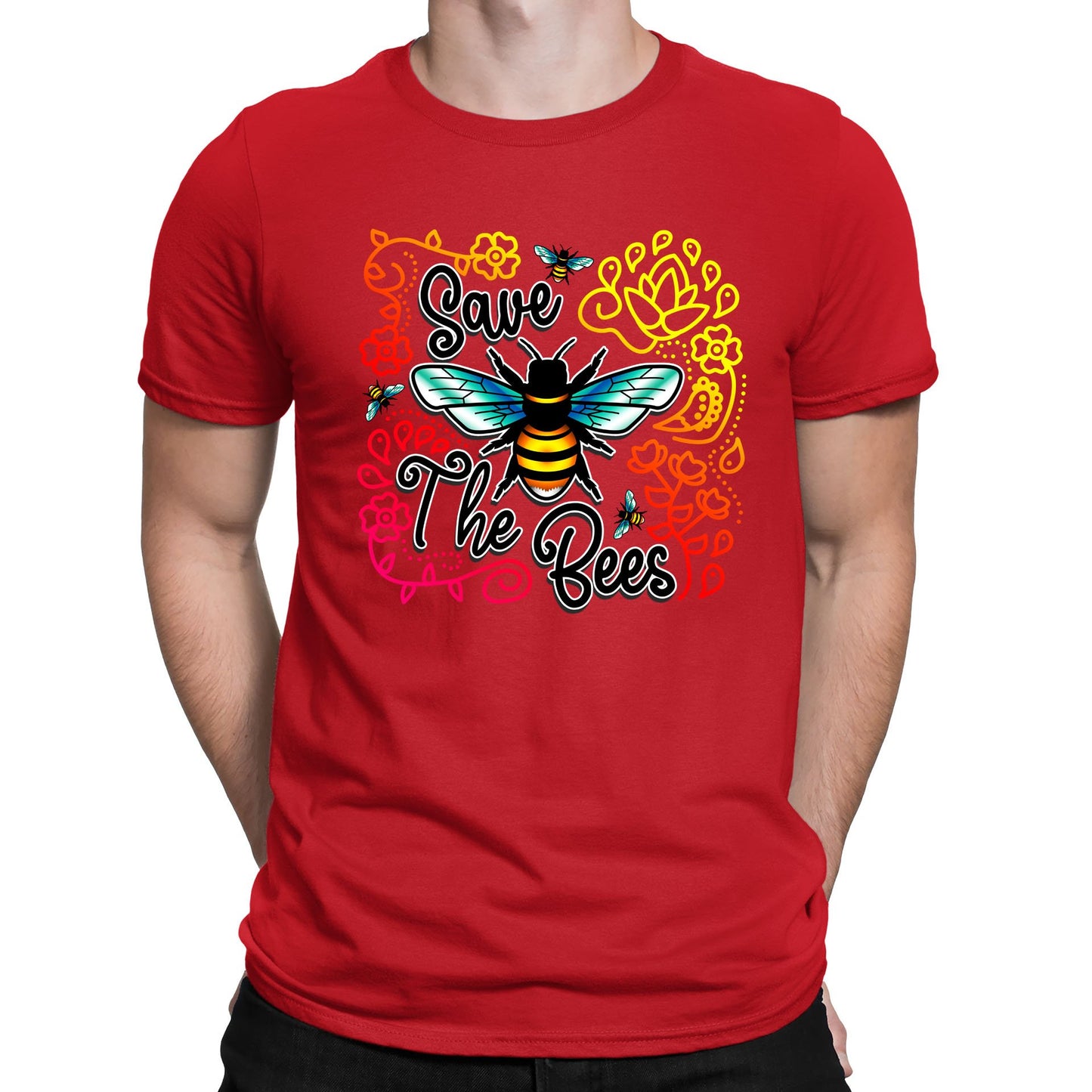 Save The Bees Mens T-shirt