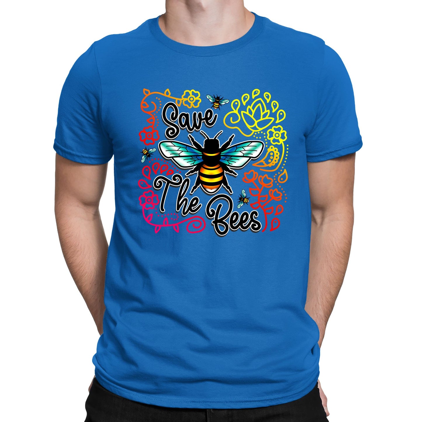 Save The Bees Mens T-shirt