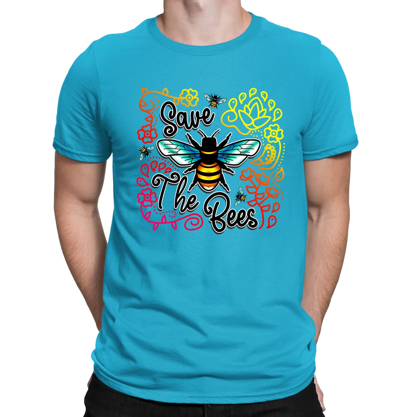 Save The Bees Mens T-shirt