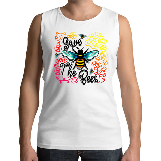 Save The Bees Mens Vest