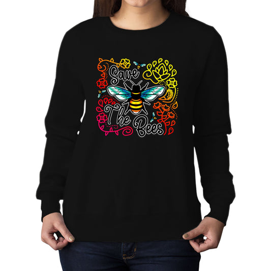 Save The Bees Womens Sweatshirt