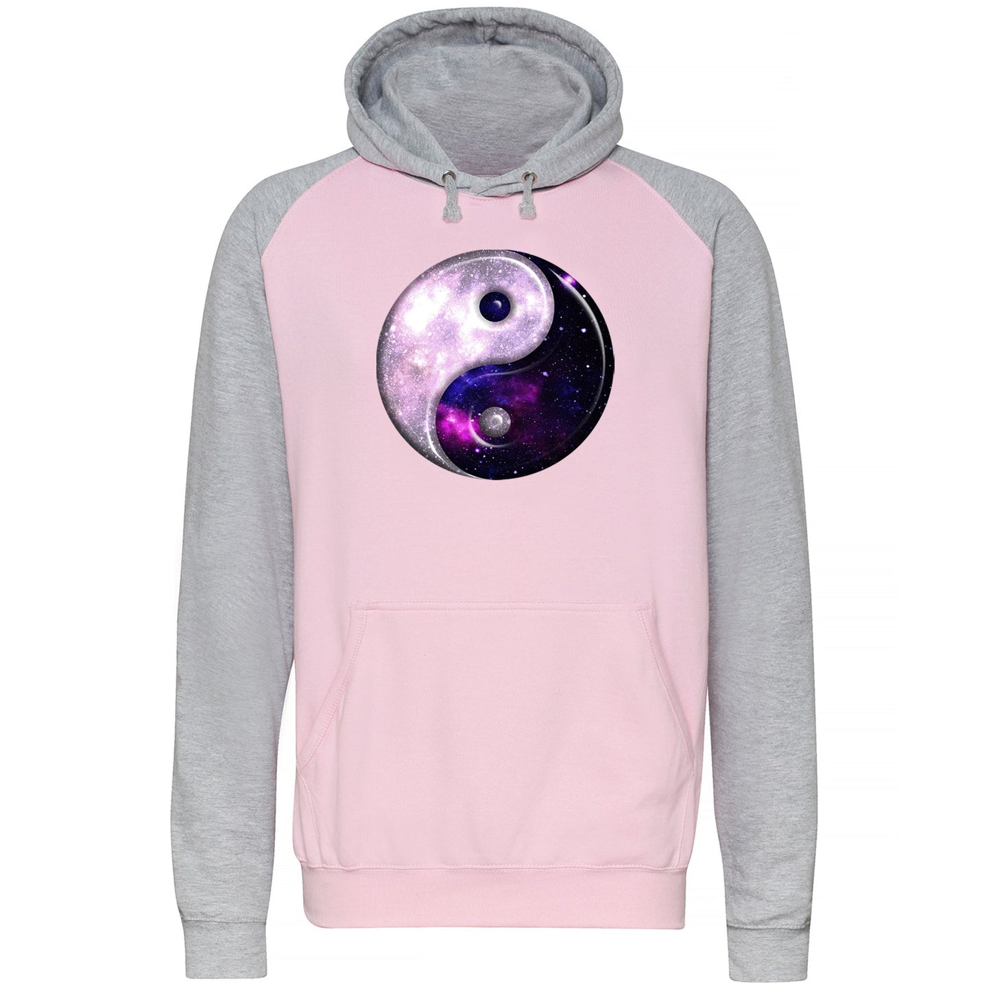 Galaxy Yin Yang Spiritual Baseball Hoodie