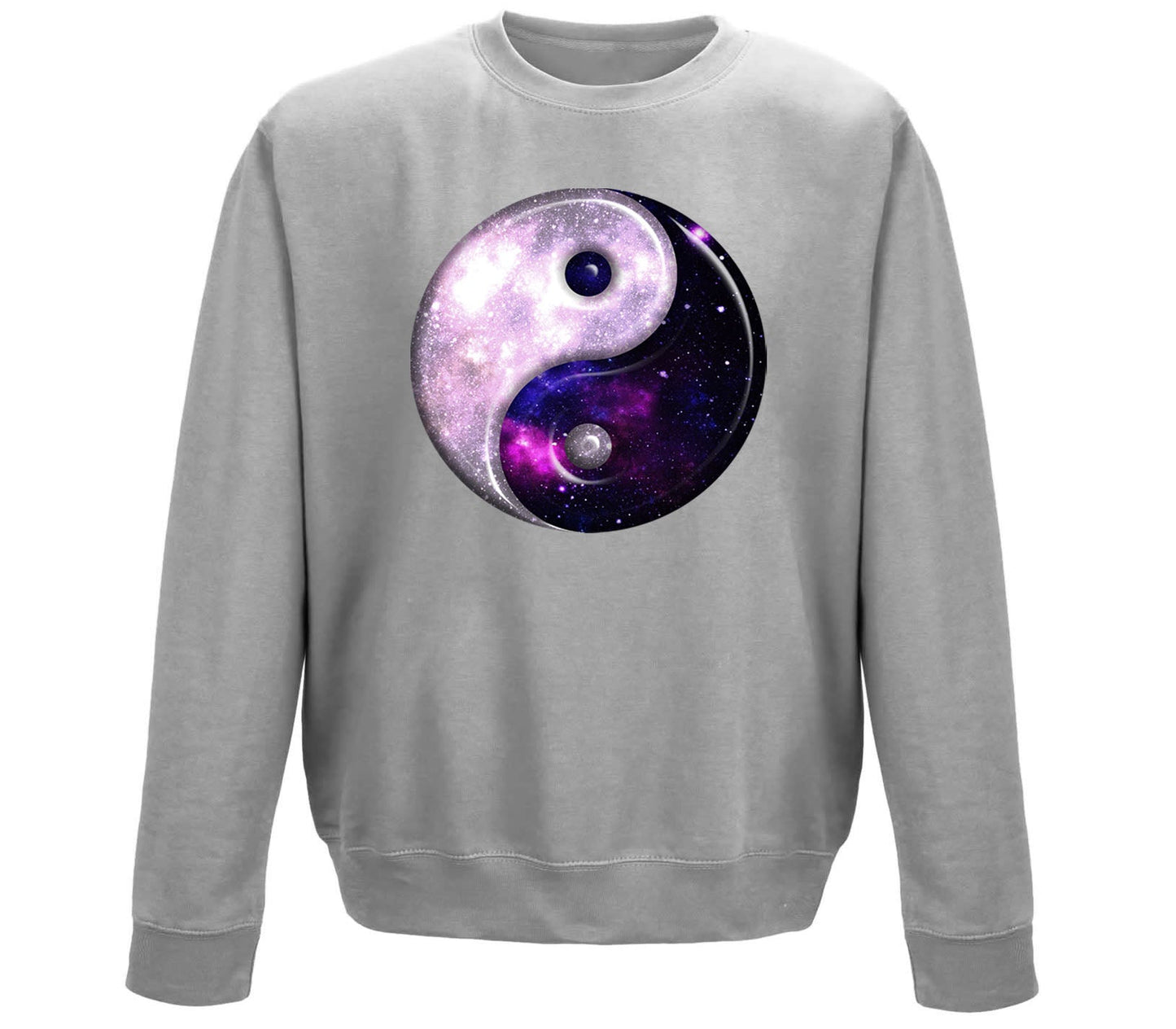 Galaxy Yin Yang Spiritual Childrens Sweatshirt