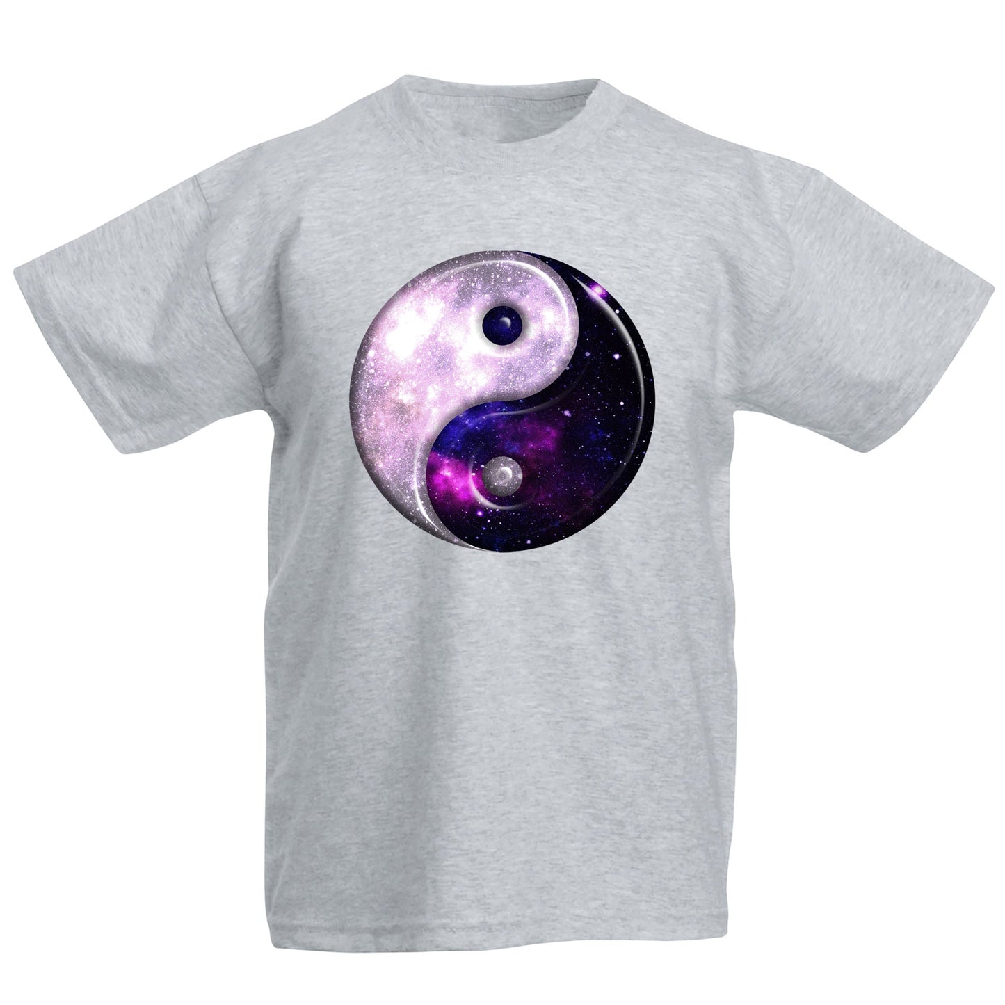 Galaxy Yin Yang Spiritual Kids T-shirt