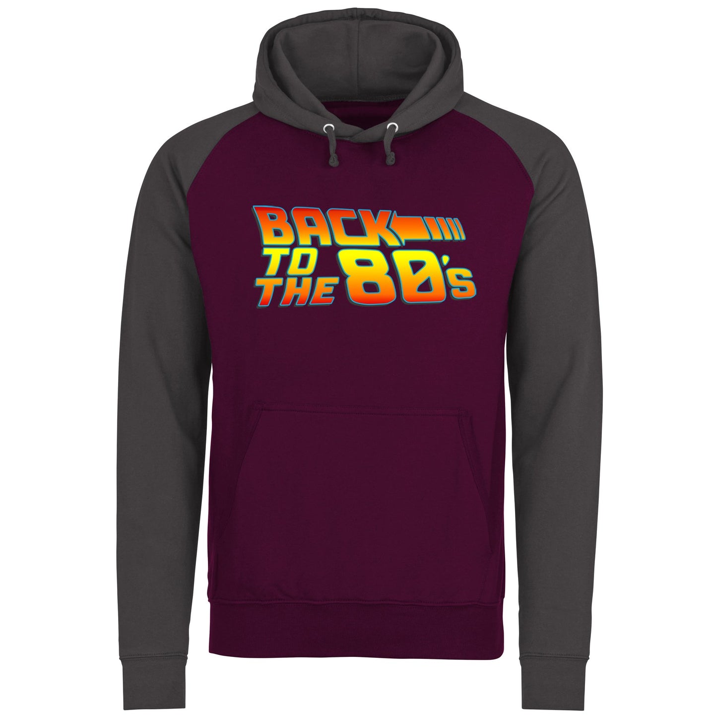 Back To The 80's Baseball Hoodie